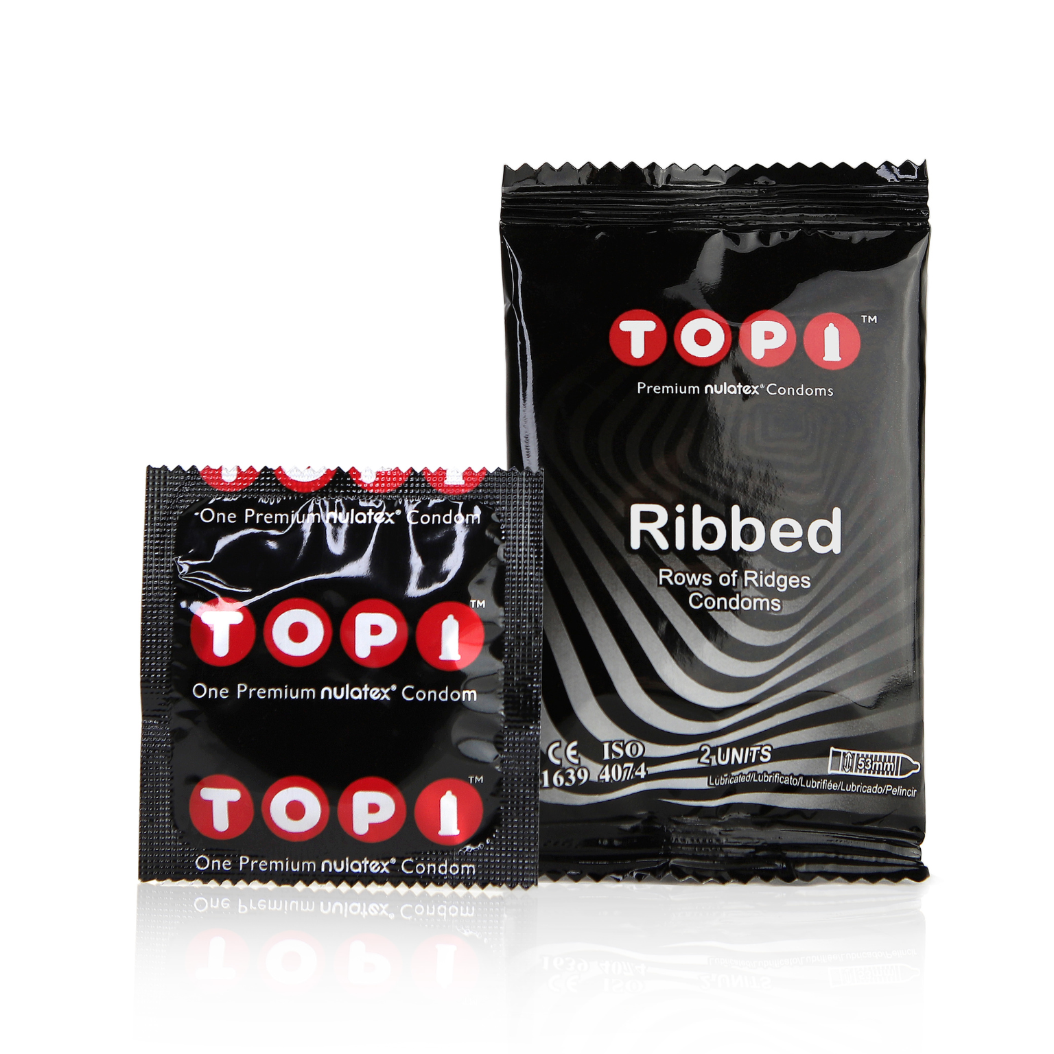 TOPI Ribbed Foil and Pillow Pack